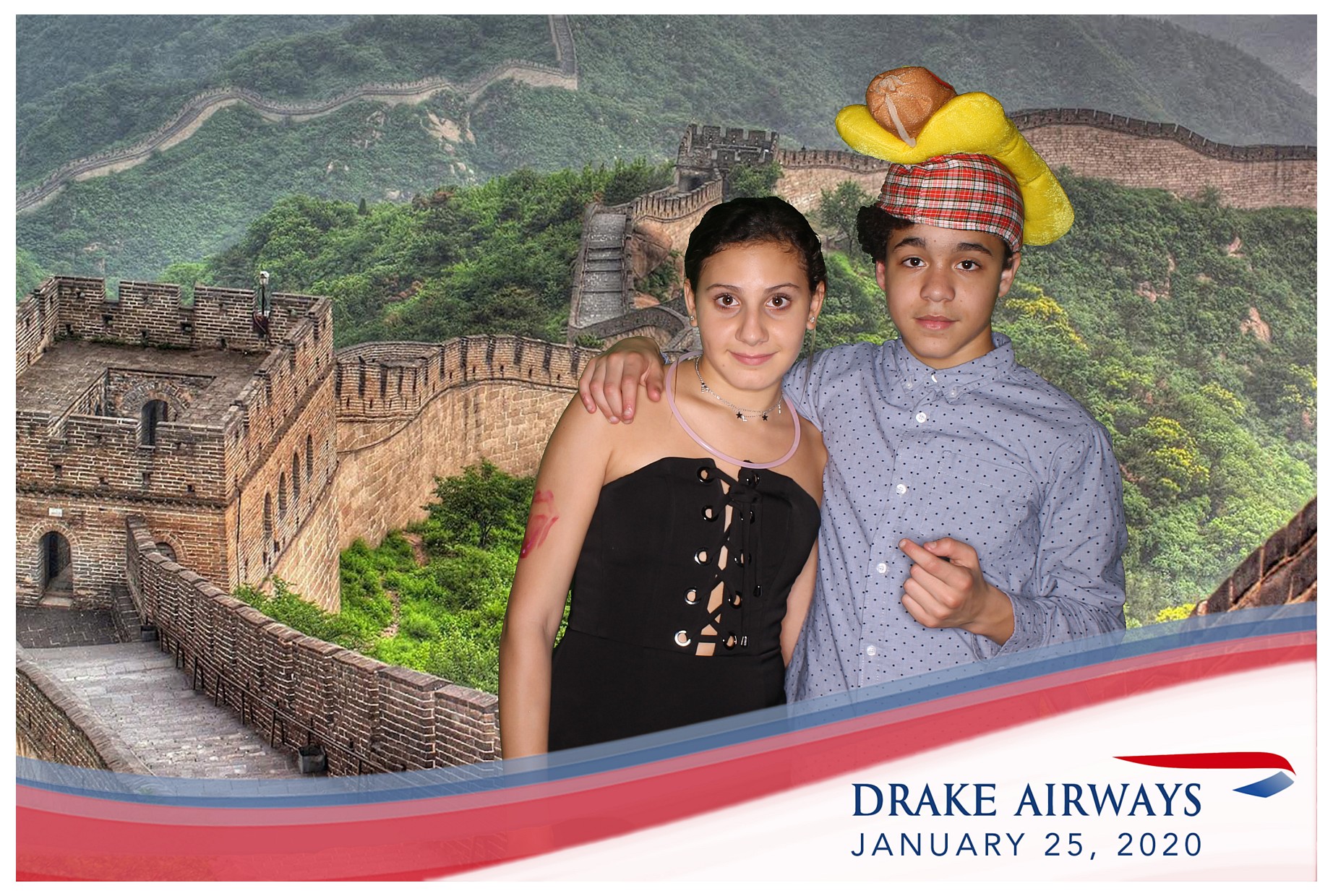 Drake Airways | View more photos from the event at gallery.photoboothcincy.com/u/PhotoBoothCincy/Drake-Airways